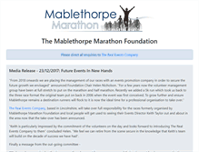 Tablet Screenshot of mablethorpemarathon.org.uk